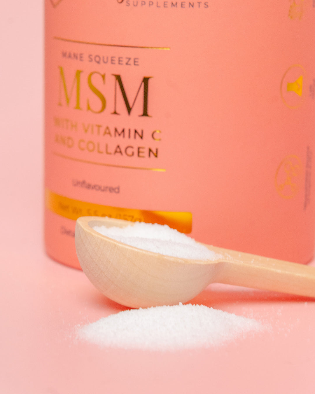 Curly Proverbz MANE SQUEEZE MSM with Vitamin C and Collagen