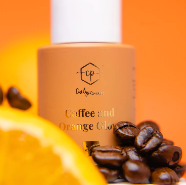 Curly Proverbz Coffee & Orange Glow Essential Oil